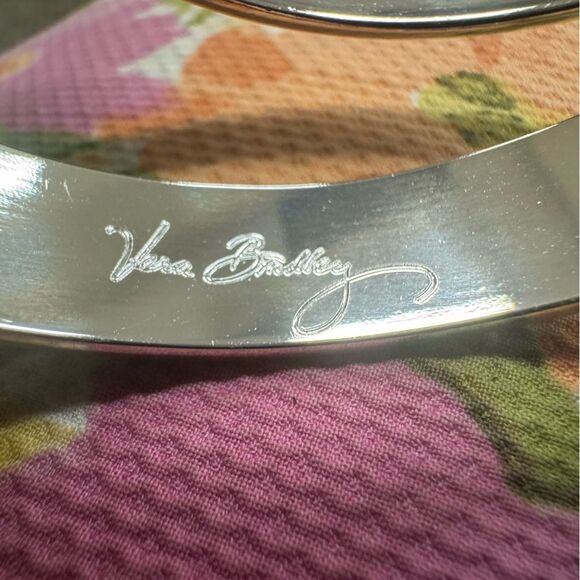 Vera Bradley Womens Bracelet Canterberry Magenta Bangle‎ Set NWT Boho - Picture 3 of 5